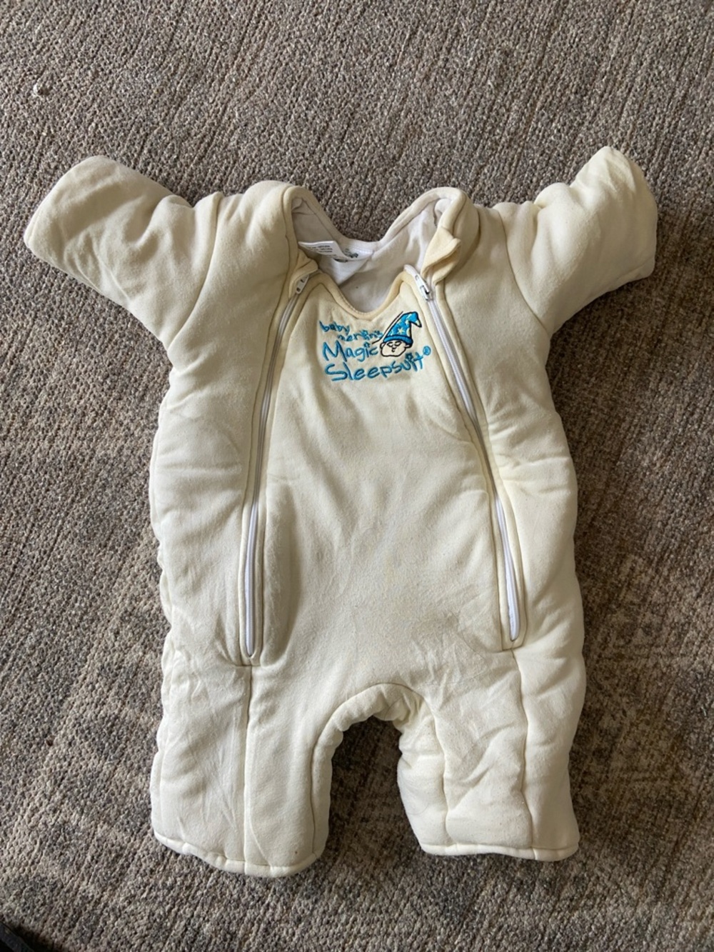 Magic Sleepsuit Cream Kids One-Piece Sleepwear